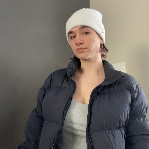 white beanie - Picture 3 of 3